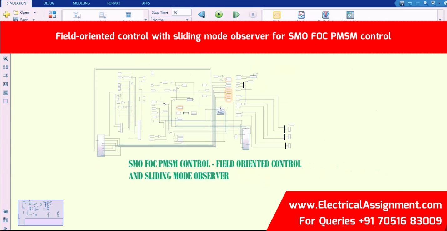 PMSM Field Oriented Control for Electric Vehicle Traction Drive screenshot 8